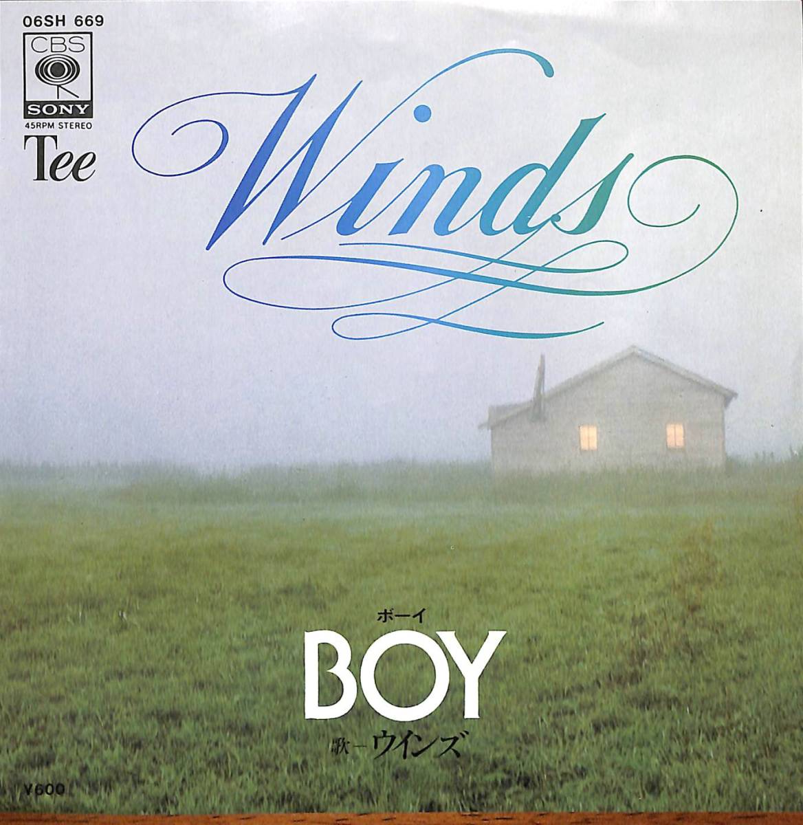 Winds(ウインズ)「BOY」　都倉俊一　クリッパー名曲セルフカヴァー　超音波洗浄済み_画像1