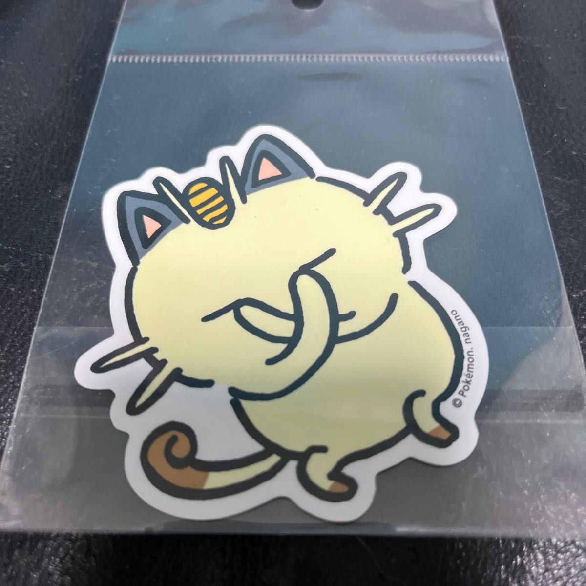 新品未開封】24じかんポケモンCHU ニャース ステッカー2種 新品未開封】24じかんポケモンCHU ニャース ステッカー2種