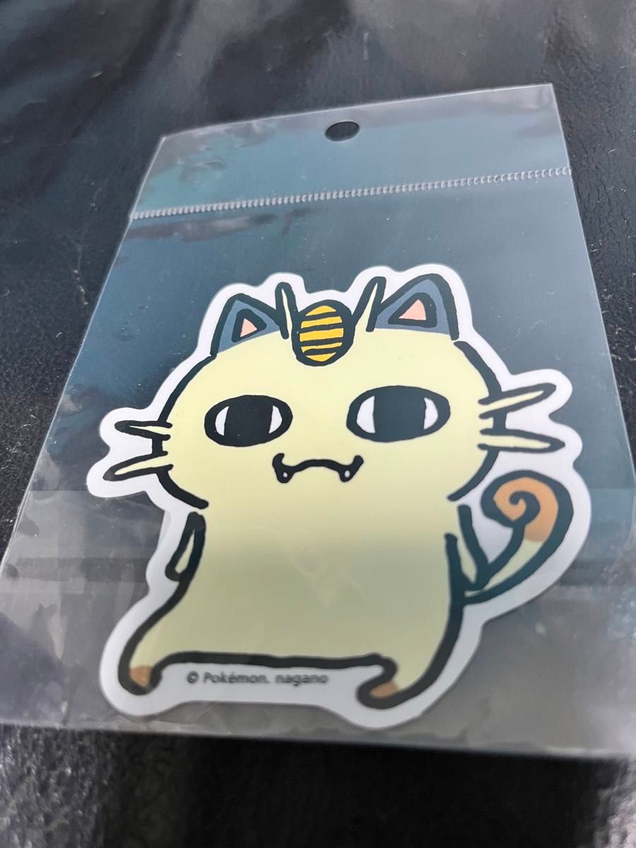 新品未開封】24じかんポケモンCHU ニャース ステッカー2種 新品未開封】24じかんポケモンCHU ニャース ステッカー2種