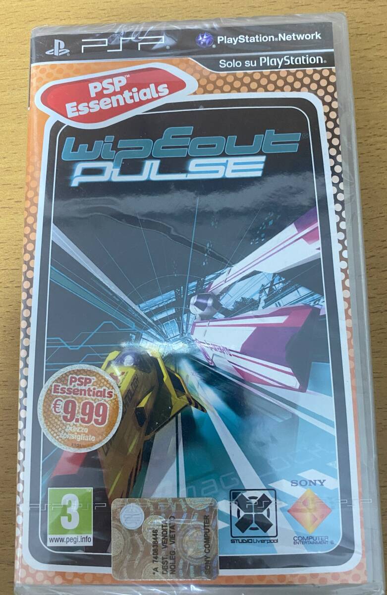 * overseas edition * Europe version *PSP* Wipeout Pulse new goods 