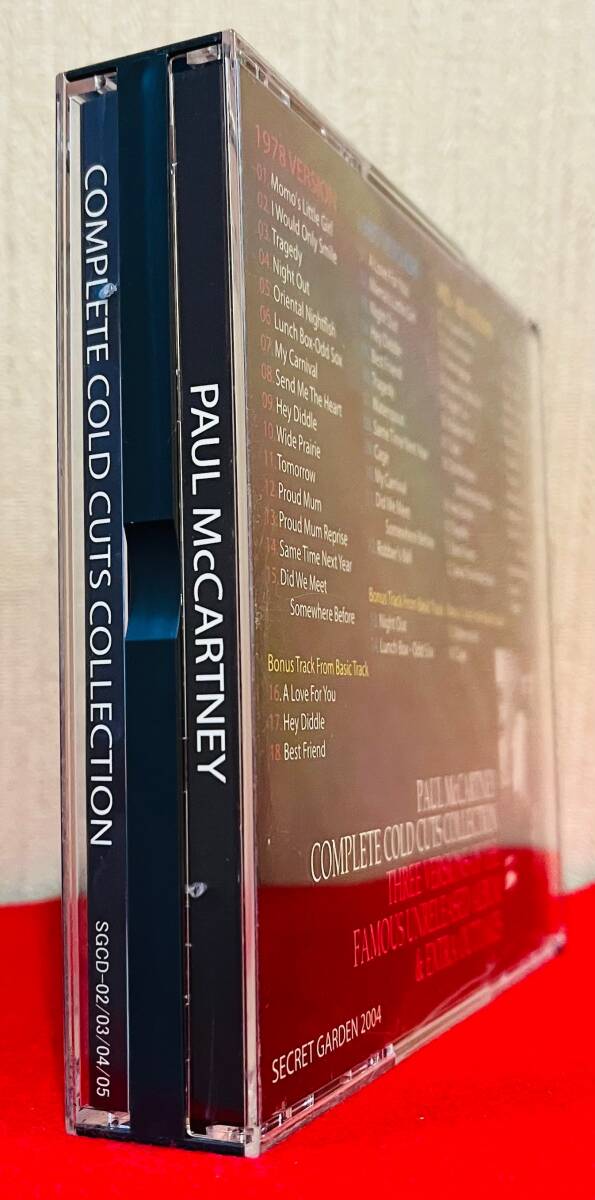 送料無料! 希少4CD!! Paul McCartney Complete 'Cold Cuts' Collection [secret garden2004] ポールマッカートニー_画像3