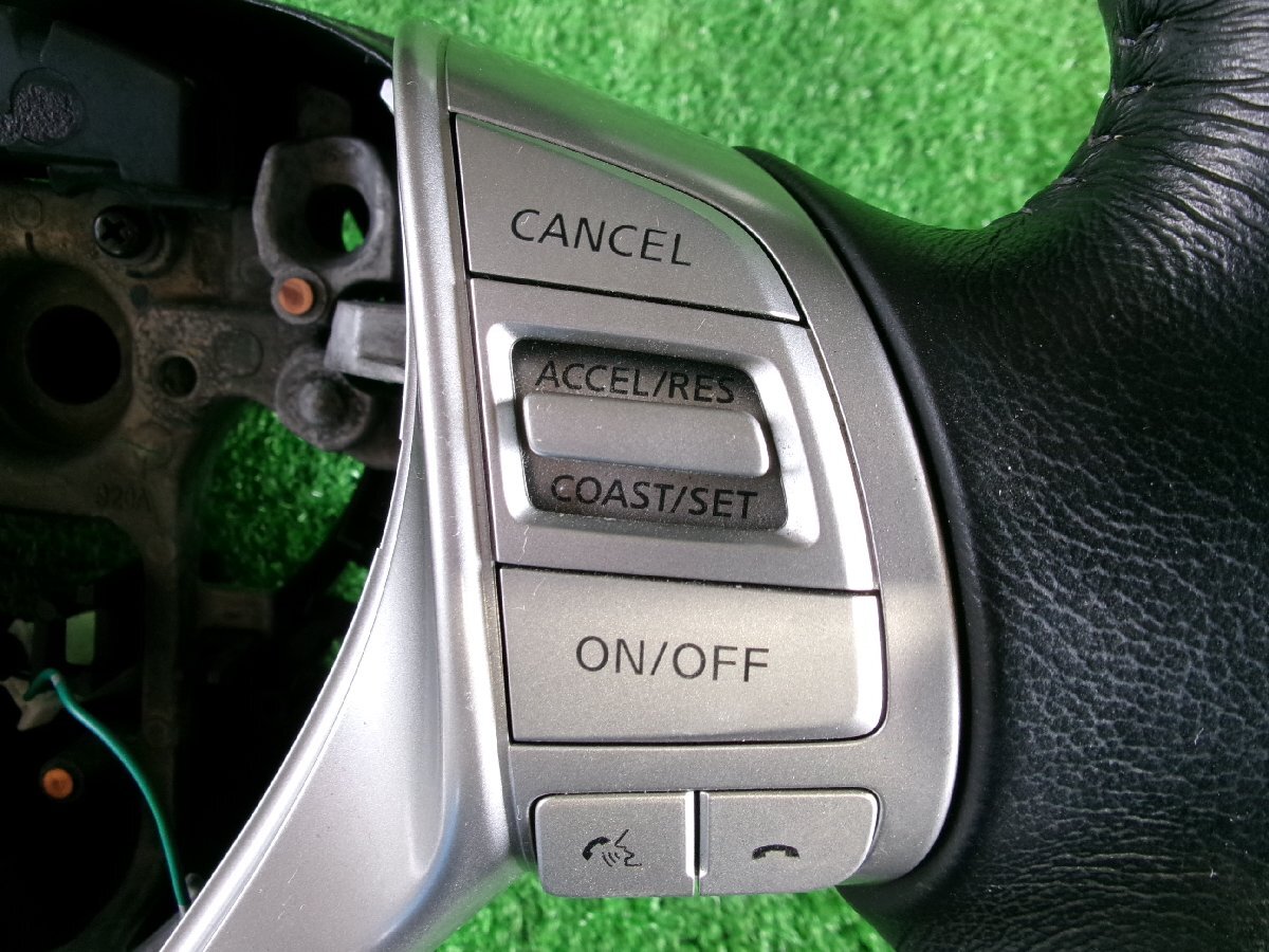  Nissan X-trail HNT32 original leather steering wheel steering gear cruise control audio switch attaching Y6.0336