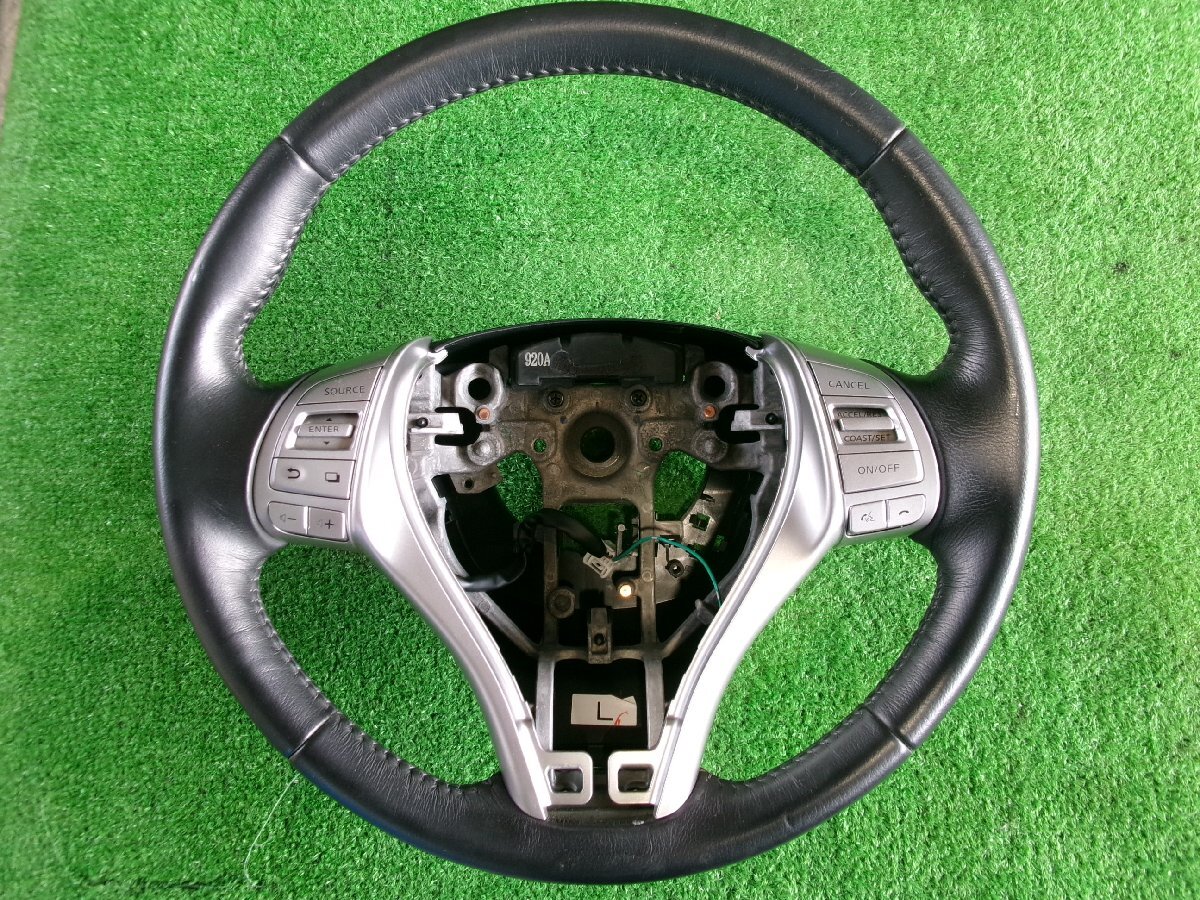  Nissan X-trail HNT32 original leather steering wheel steering gear cruise control audio switch attaching Y6.0336