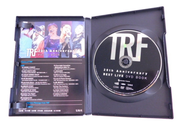 2571△ TRF 20th Anniversary BEST LIVE DVD BOOK 宝島社_画像3