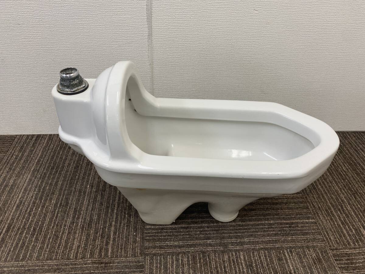 【中古】ASAHI☆和式トイレ便器(床下排水)☆和風便器のみ☆ホワイト☆直接引き取り可の画像1