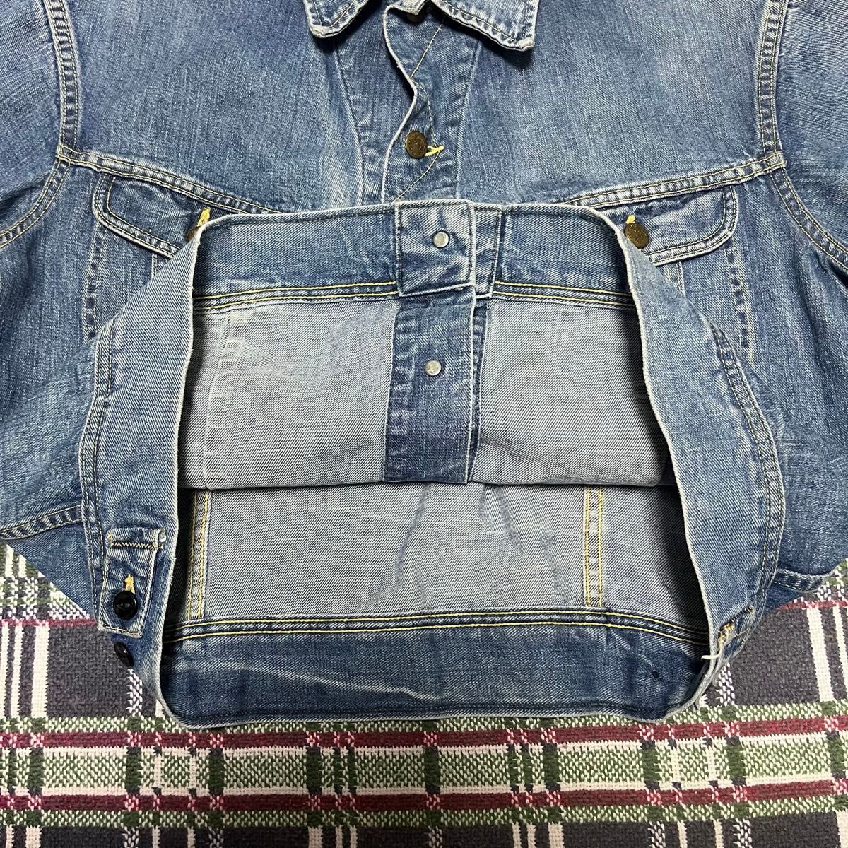 超希少サイズ】 70s Lee 101-J USA製 デニムジャケット 48サイズ 超希少サイズ】 70s Lee 101-J USA製 デニムジャケット 48サイズ