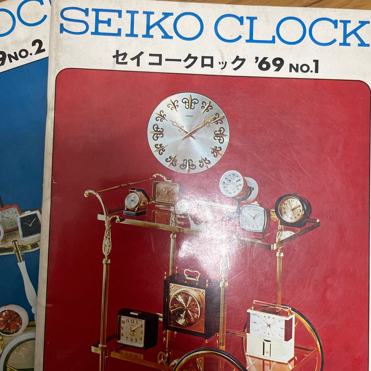 1969年 セイコー SEIKO パンフレット 時計カタログ 貴重資料 セイコークロック まとめの画像2