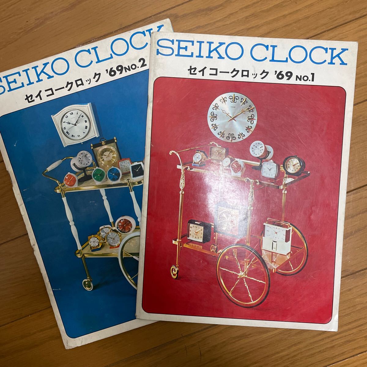 1969年 セイコー SEIKO パンフレット 時計カタログ 貴重資料 セイコークロック まとめの画像1