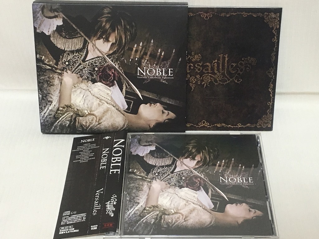 Versailles★CDアルバム「NOBLE」日本版・初回・DVD・帯付・スリーブケース★ヴェルサイユ_画像1