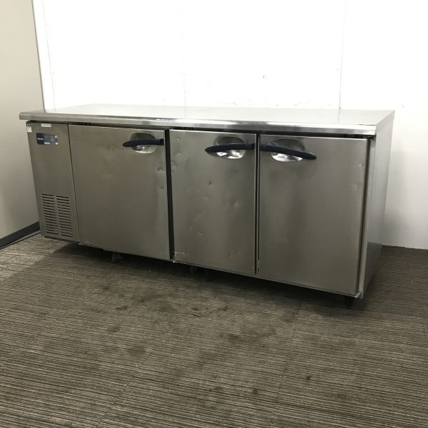 大和冷機 冷蔵コールドテーブル 6161CD-NP-EC 中古 1ヶ月保証 2017年製 単相100V 幅1800x奥行600 厨房【無限堂大阪店】