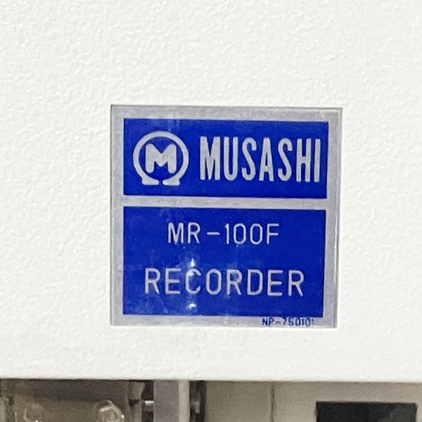 【未使用品】MUSASHI/ムサシインテック 4301形 フラットミニレコーダー MR-100F3の画像2
