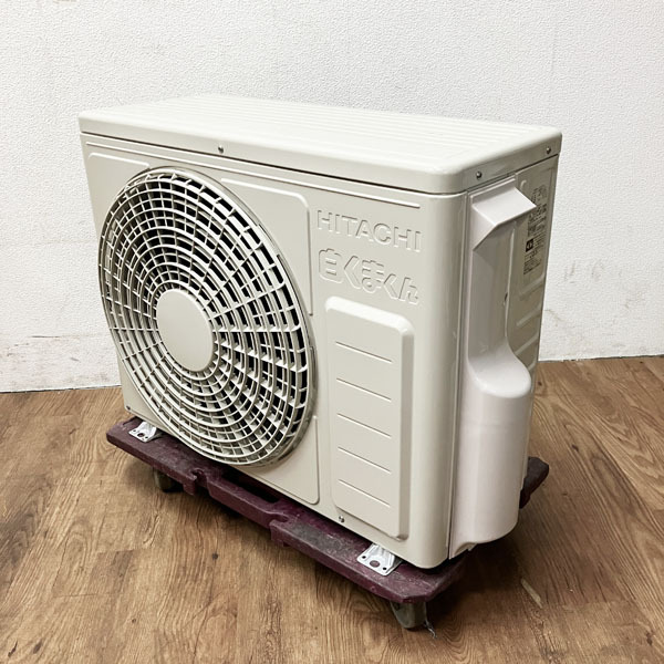 【引取希望・配送要相談】HITACHI/日立 白くまくん 2.2kW 6畳 ルームエアコン RAS-D22M（W）2023年式 凍結洗浄搭載 ●51060の画像6