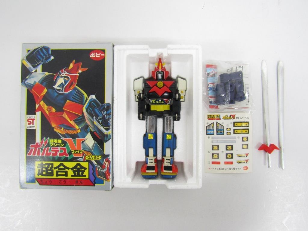  poppy Chogokin GA-80 Choudenji Machine Voltes Vborutes five that time thing retro present condition goods * TY14068