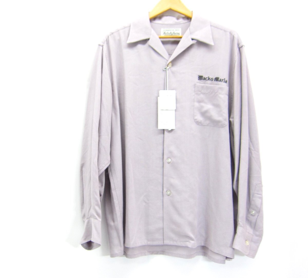 WACKOMARIA ワコマリア 50'S OPEN COLLAR SHIRT 23FW-WMS-OC10 SIZE:M メンズ 衣類 □UF4145_画像1