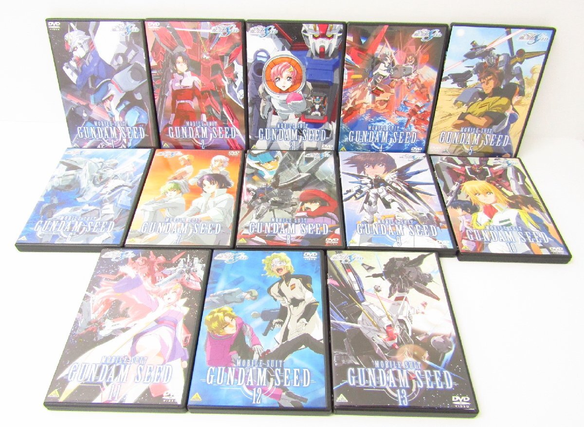 DVD 機動戦士ガンダムSEED 全13巻 セット ≡V5589_画像1