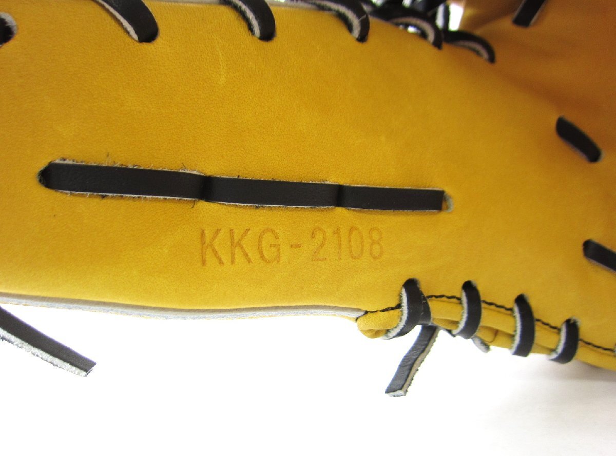 未使用品 HI-GOLD ハイゴールド KKG-2108 硬式 外野手用 グローブ 野球 ∠US4374の画像8