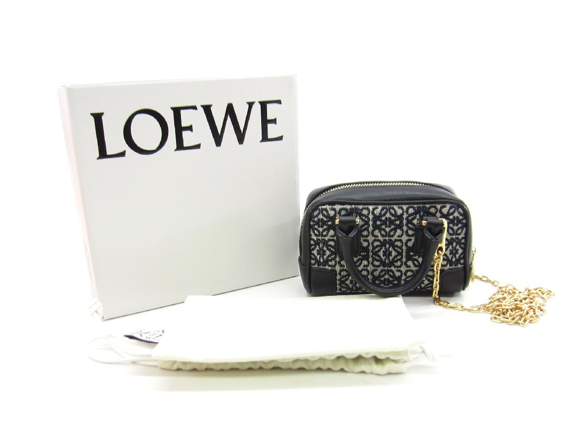 LOEWE ロエベ AMAZONA アマゾナ ミニ ショルダーバッグ 鞄 ∠UP4168_画像1