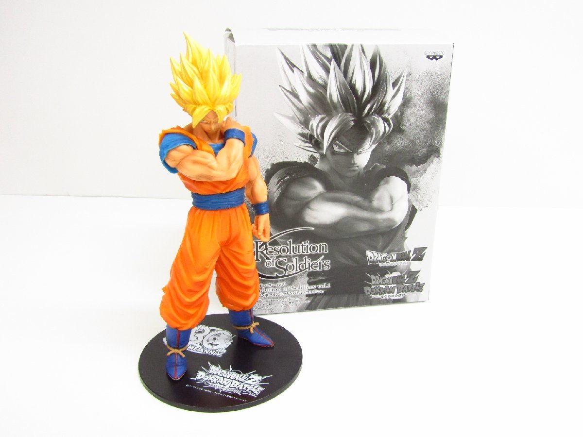 バンプレスト Resolution of Soldiers Vol.1 ドラゴンボールZ ドッカンバトル コラボver. 孫悟空 フィギュア ☆3695_画像1