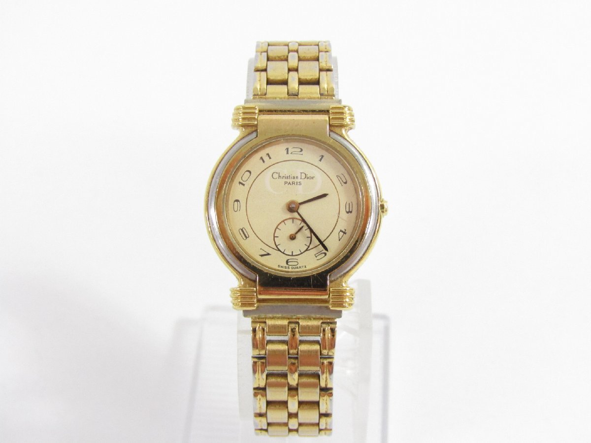 Christian Dior クリスチャンディオール 54.151 レディース クォーツ 腕時計 ▼SB5098