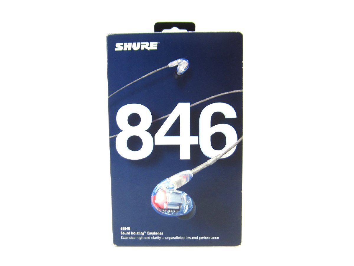 SHURE シュア SE846 高遮音性有線イヤホン ∠UK1227_画像1