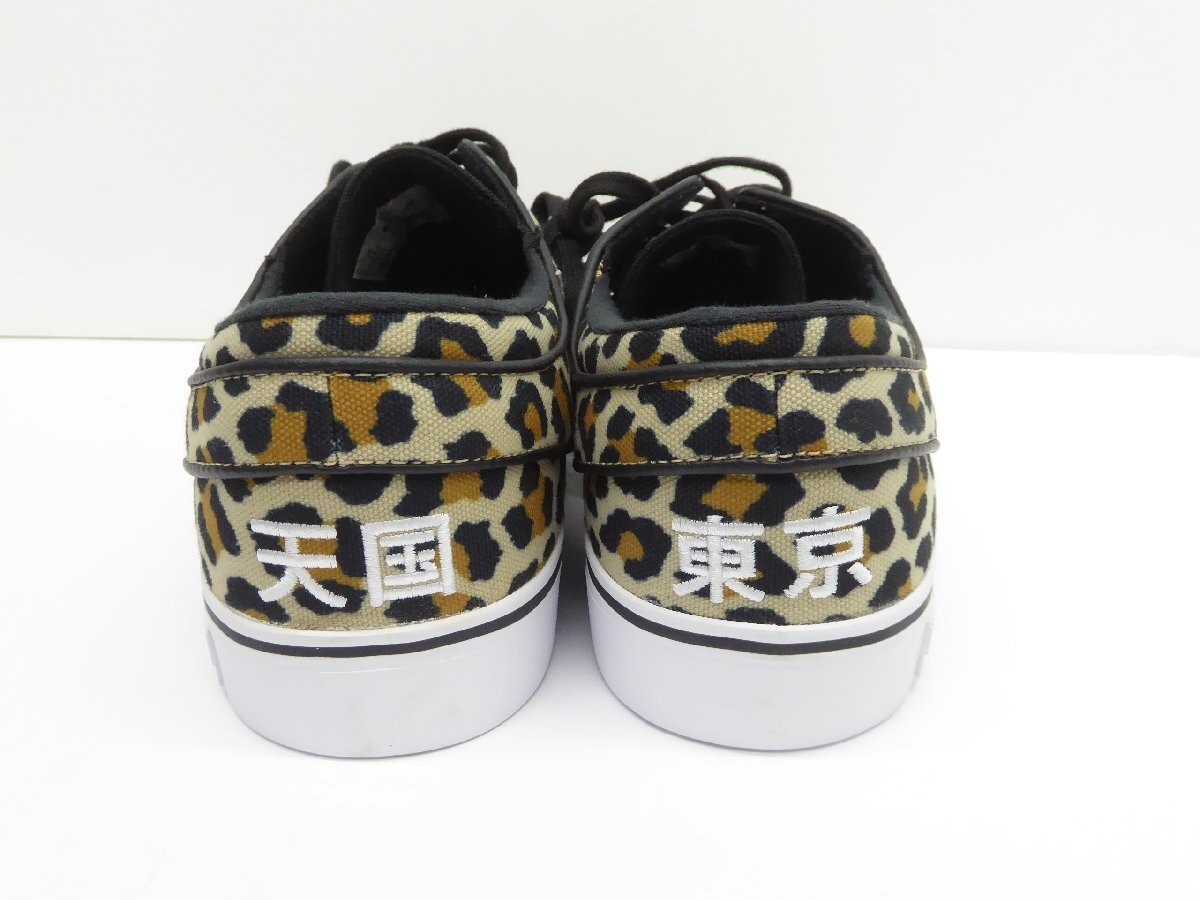 NIKE SB × WACKO MARIA Janoski CNVS OG QS Leopard DA7074-200 size29.0cm 靴 スニーカー △WT2836_画像3