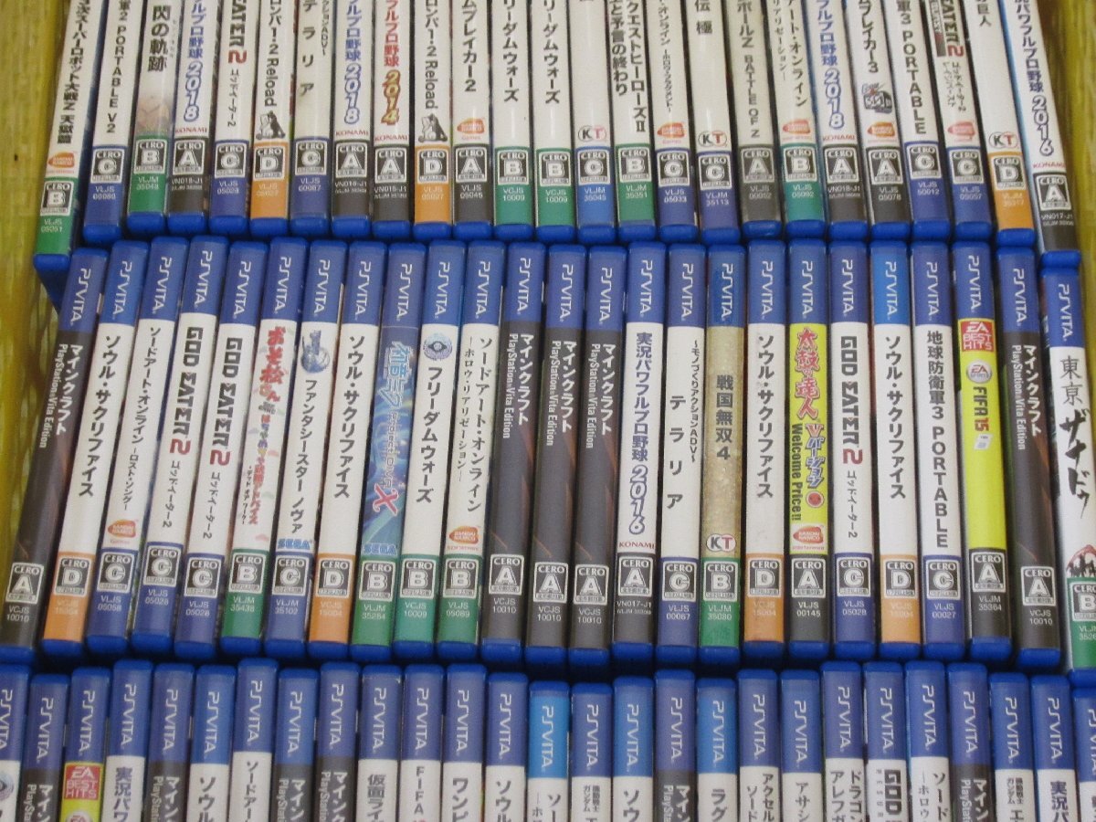 PS Vita 約80本 セット 大量 ゲームソフト ※ジャンク品 #U2269_画像3