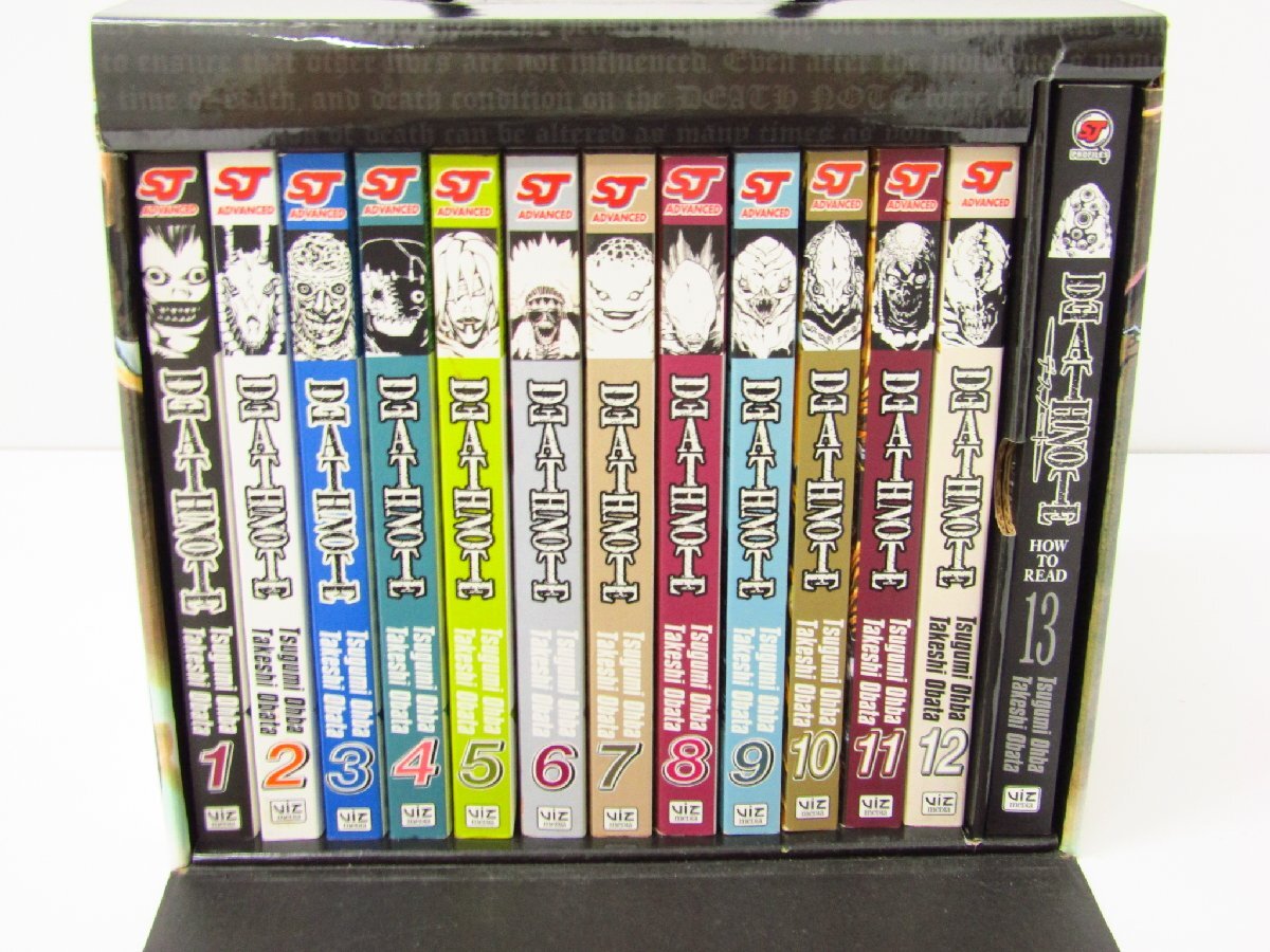 「デスノート」大場つぐみ(原作)／小畑健(作画) 英訳 全13巻 Death Note Complete Box Set : Volumes 1-13 with Premium 漫画 ☆4123の画像2