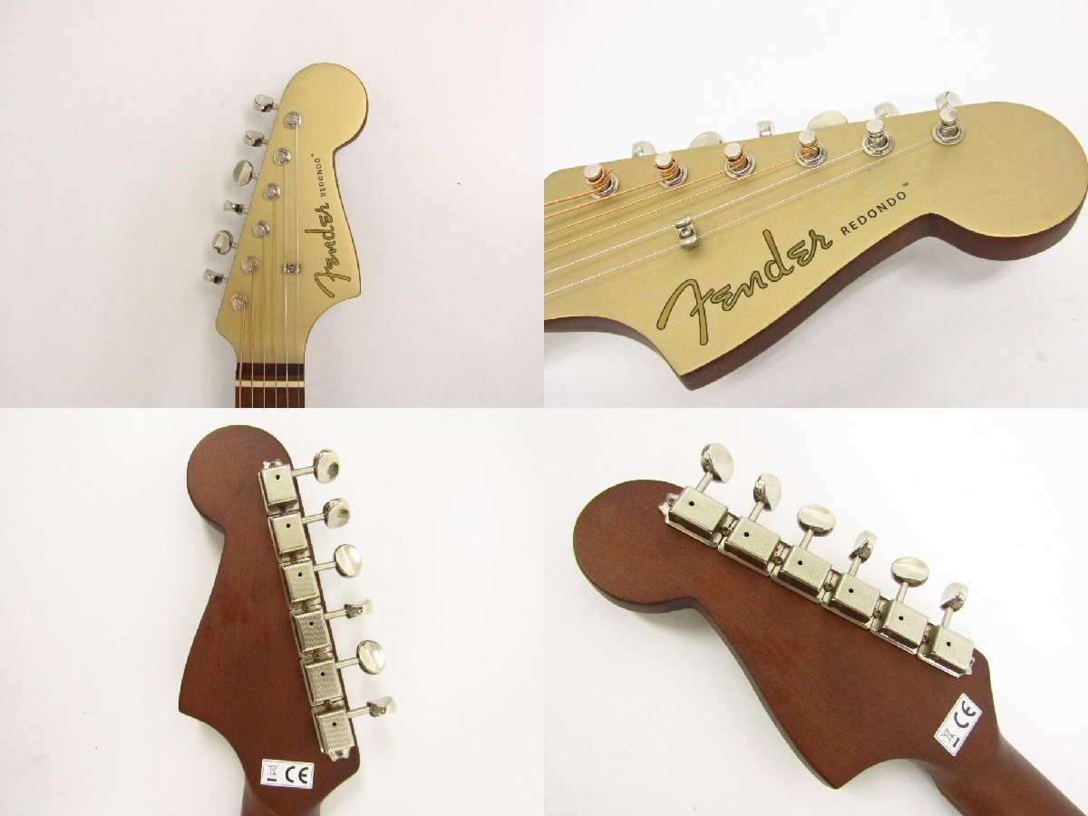 Fender REDONDO Player アコースティックギター エレアコ 社外ケース付き ◆ G4324_画像7