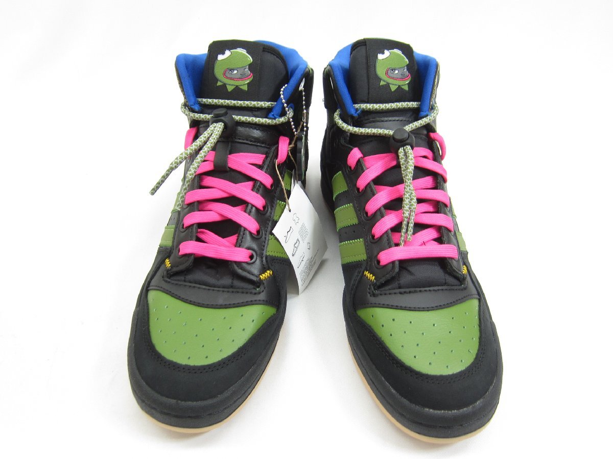 adidas アディダス Forum Mid RT Hebru Brantley Frogboy GZ4396 SIZE:US12 30.0cm メンズ シューズ 靴 □UT11172_画像3