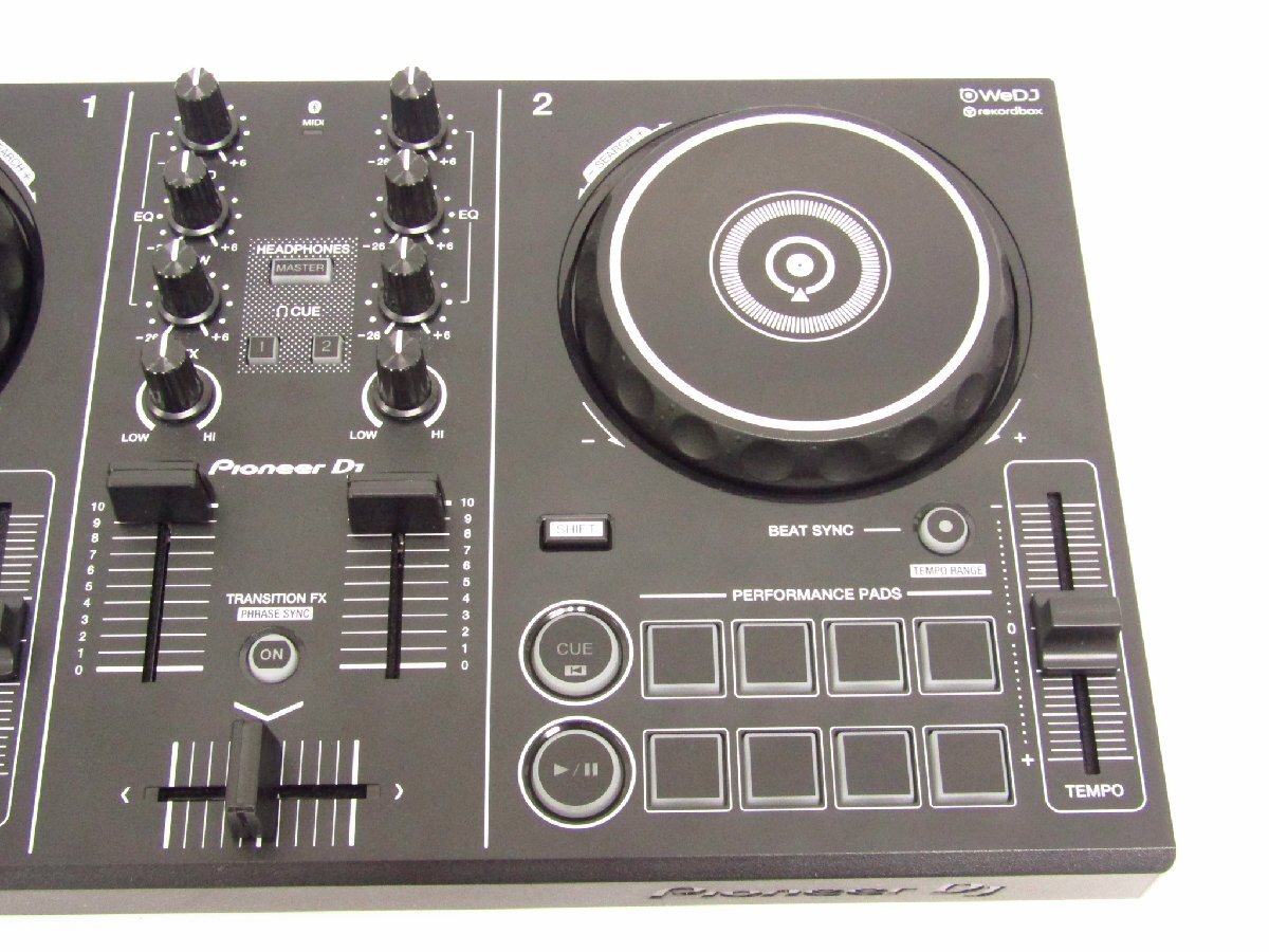Pioneer DJ DDJ-200 スマートDJコントローラー パイオニア ※ジャンク品 ☆4135_画像5