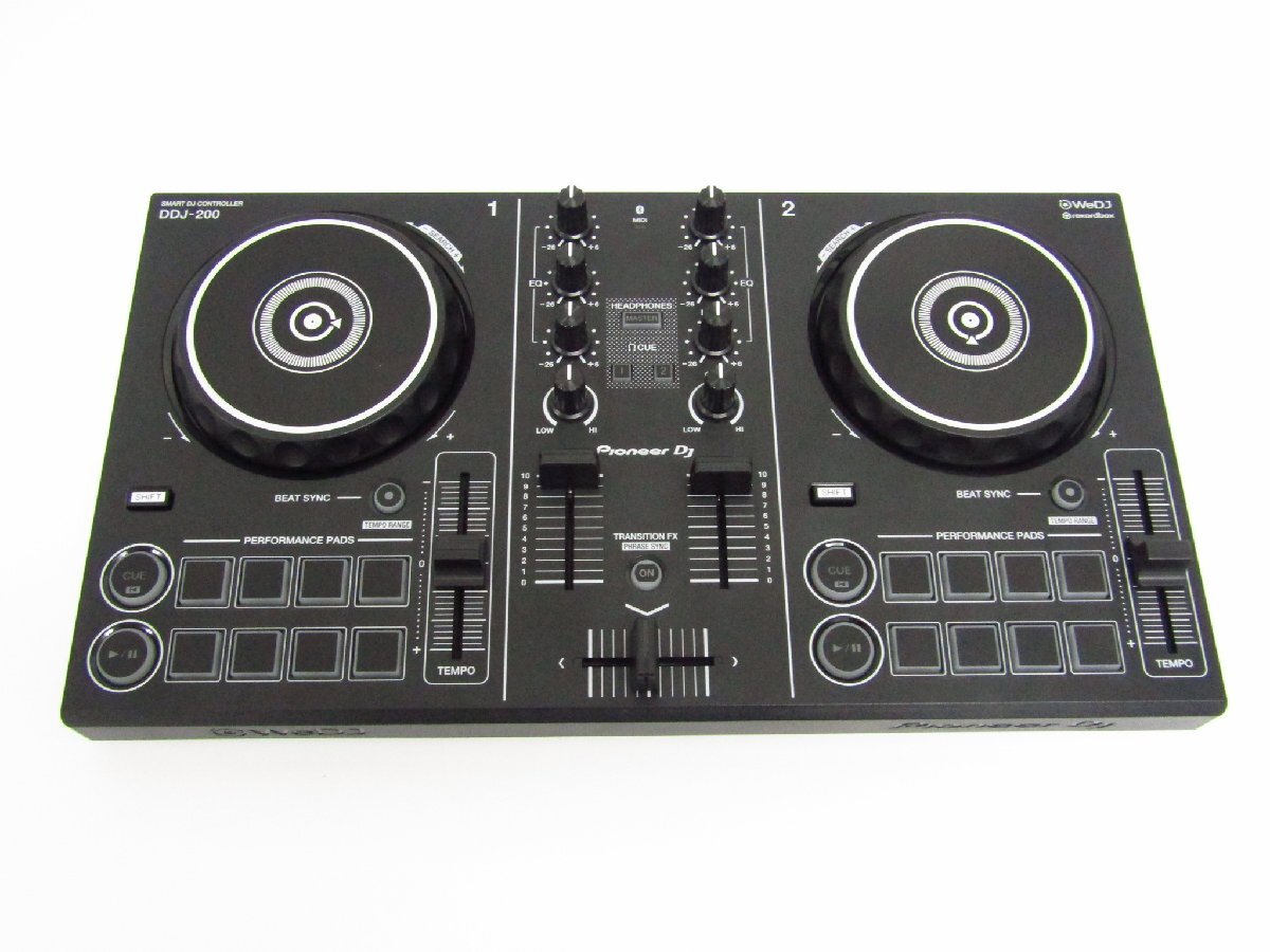 Pioneer DJ DDJ-200 スマートDJコントローラー パイオニア ※ジャンク品 ☆4135_画像3