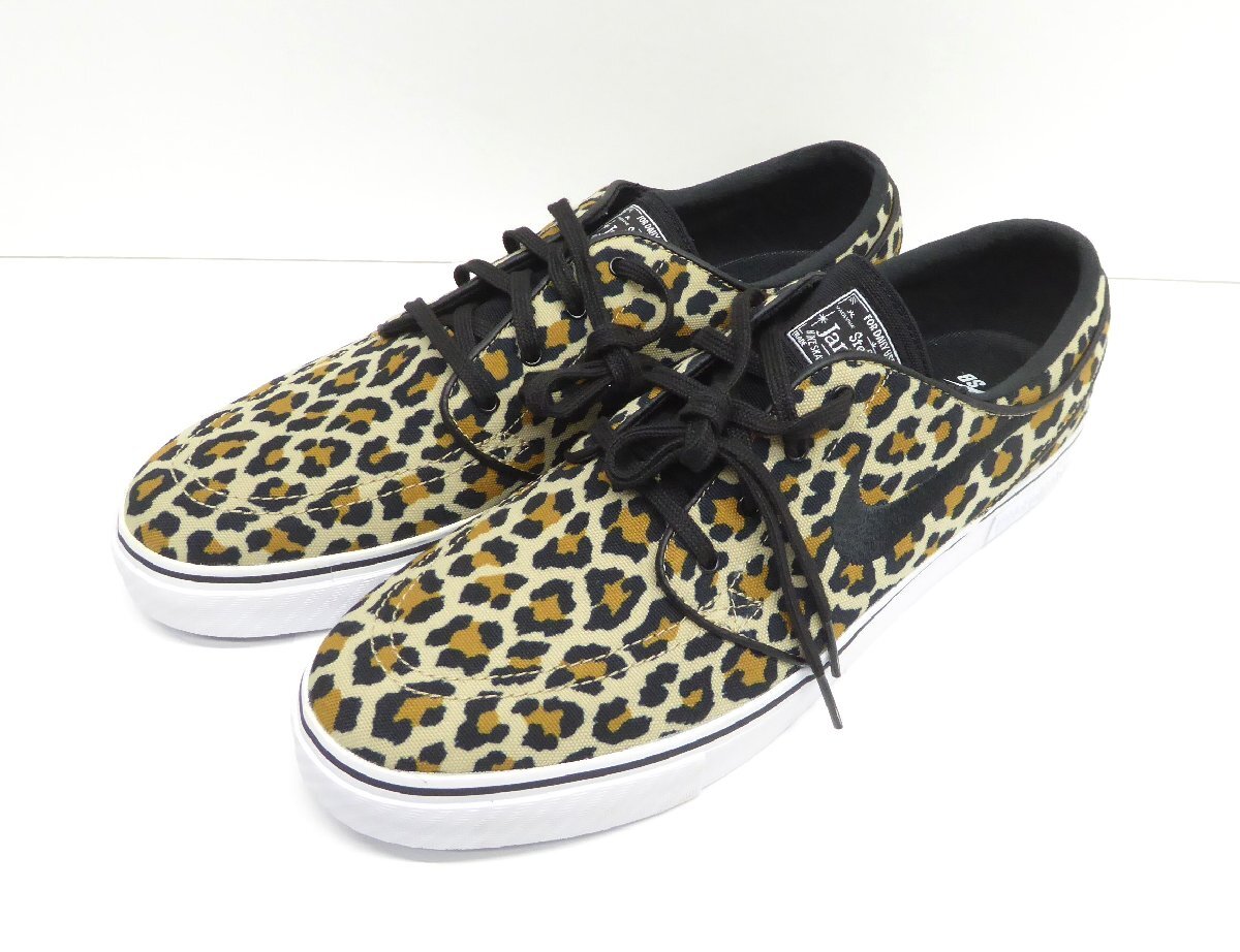 NIKE SB × WACKO MARIA Janoski CNVS OG QS Leopard DA7074-200 size29.0cm 靴 スニーカー △WT2836_画像1