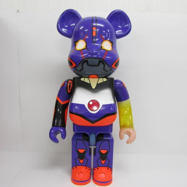 メディコムトイ BE＠RBRICK ベアブリック エヴァンゲリオン 初号機(新塗装版) 1000％ フィギュア エヴァストア限定 箱付き ◆AC24813_画像2