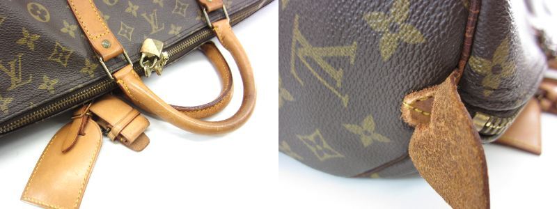 LOUIS VUITTON ルイ・ヴィトン M41424 キーポル 55 モノグラム トラベルバッグ 鞄 ∠UP4175の画像8