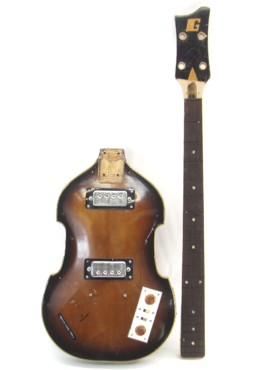 グヤトーン VB-28 バイオリンベース Yahoo!オークション - グヤトーン Guyatone バイオリンベース VB