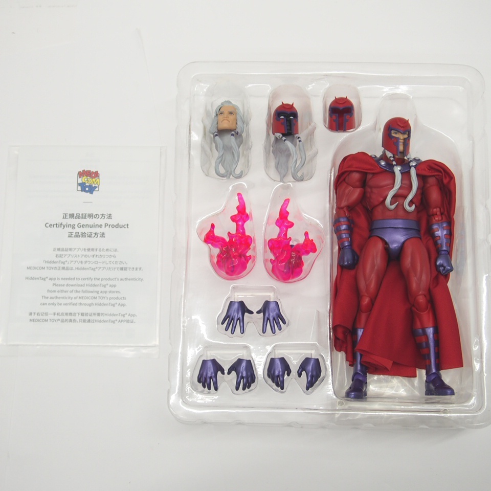 マフェックス No.128 MAFEX X-MEN MAGNETO マグニート MARVEL フィギュア ∴WH3536_画像5