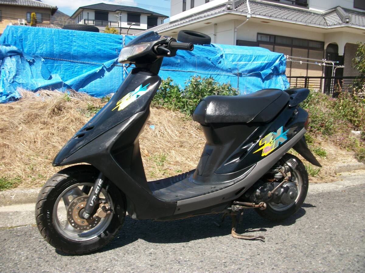 ￥１００円～スーパーディオ ＡＦ２８ 書類あり 実動  部品取り車 レストアベース の画像3