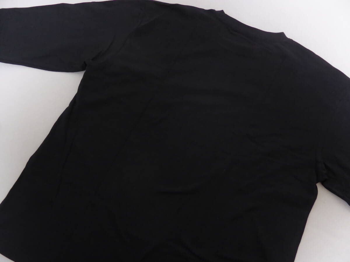 ARNOLD PALMER アーノルドパーマー ストレッチ カジュアル 胸ポケット ロングＴシャツ 長袖シャツ 3L 黒 ②の画像3