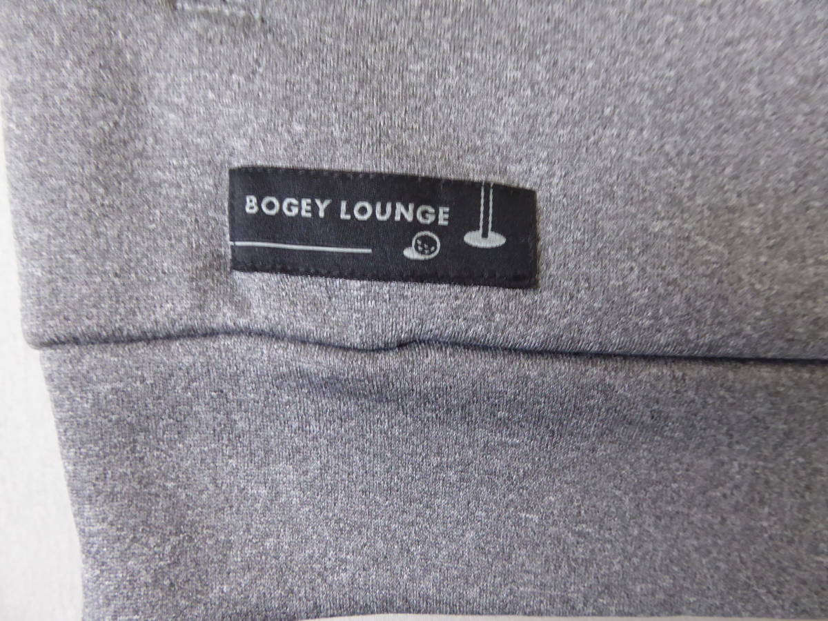 EVEN BOGEY LOUNGE GOLF ボギーラウンジ ゴルフ 保温 裏起毛 ジャケット　LL　灰　②_画像6