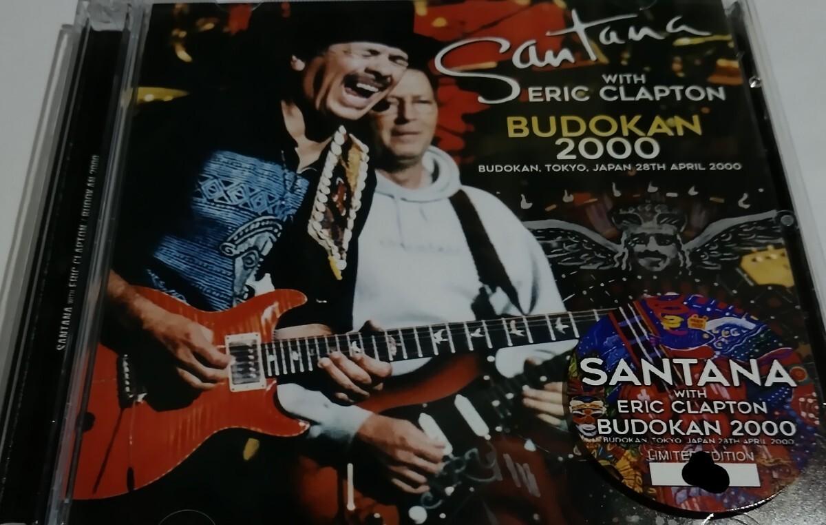 サンタナ & エリック・クラプトン 2000年 武道館 Santana & Eric Clapton Live At Tokyo Budokan,Japan