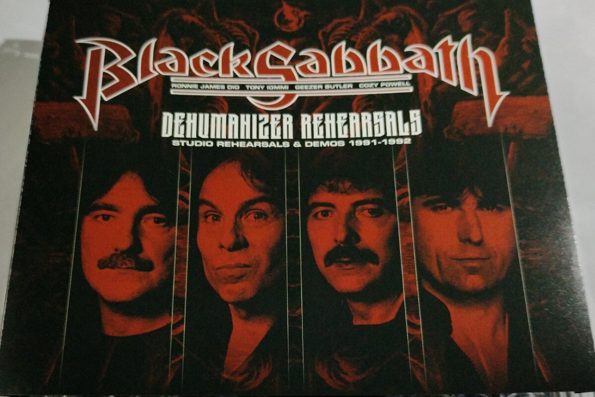 ブラック・サバス 3CD Dehumanizer Rehearsals Black Sabbath Cozy Powell_画像1