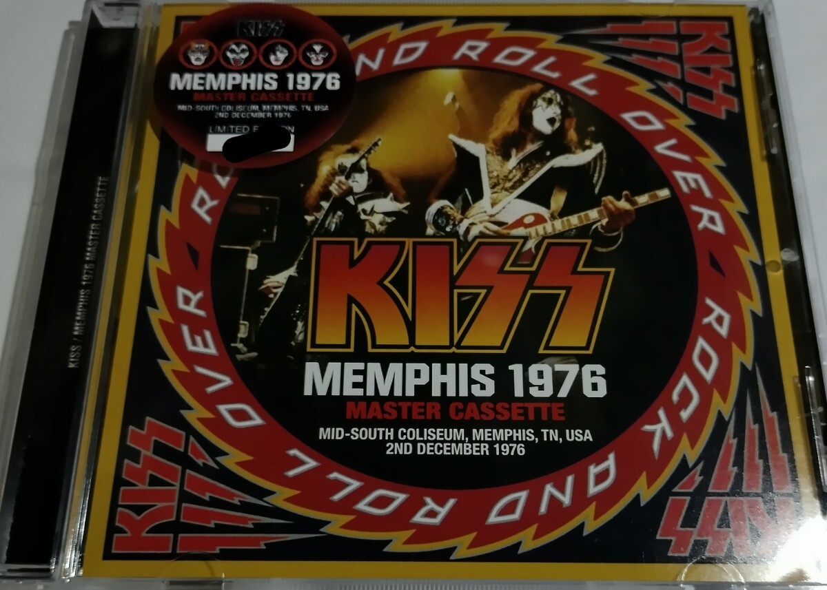 キッス 1976年 Master Cassette Kiss Live At Memphis,USA_画像1