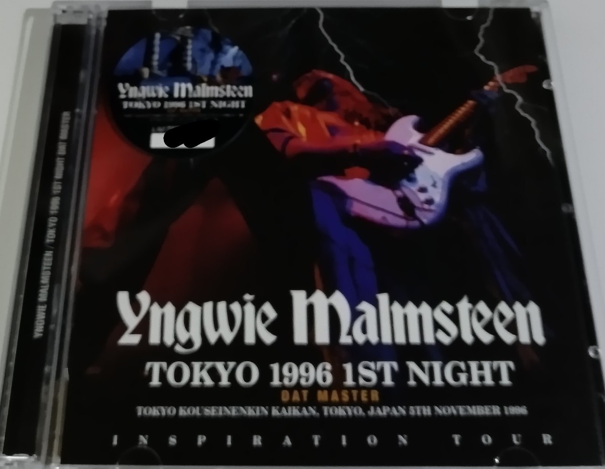 イングウェイ・マルムスティーン 1996年 特典付 東京 DAT Master Yngwie Malmsteen's Rising Force Live At Tokyo Budokan,Japan_画像1