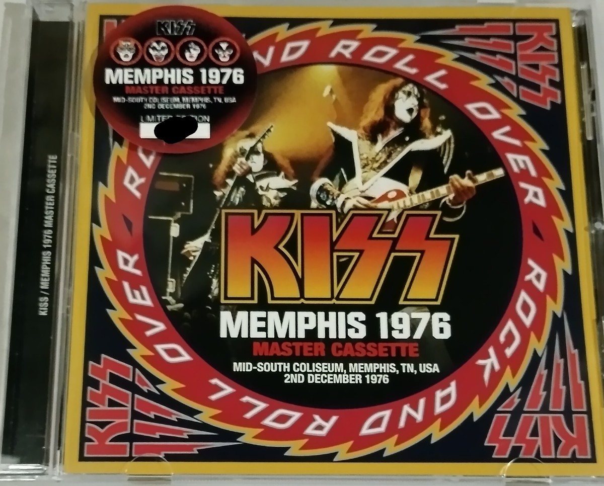 キッス 1976年 Master Cassette Kiss Live At Memphis,USA _画像1