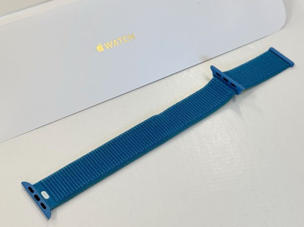 ☆即決 美品 レア 純正 Apple watch インターナショナルコレクション スウェーデン スポーツループ 41mm 40mm アップルウォッチ 正規品 453の画像4