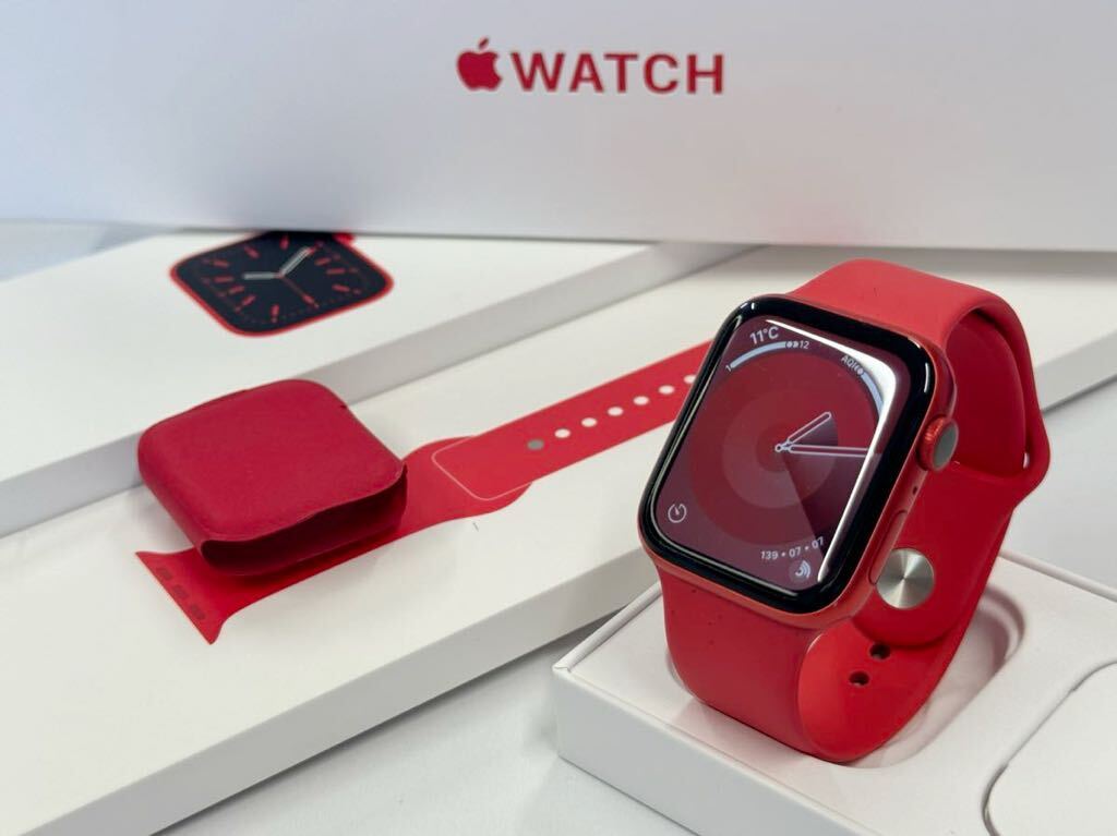 即決 RED Apple watch Series6 40mm レッドアルミニウム GPS+ 即決 RED Apple watch Series6 40mm レッドアルミニウム GPS+