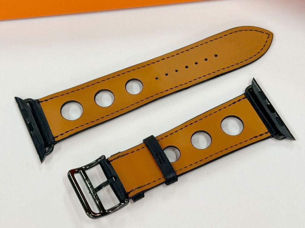 即決 希少 Apple Watch Hermes 45mm 44mm 黒 ブラック シンプル 即決 希少 Apple Watch Hermes 45mm 44mm 黒 ブラック シンプル