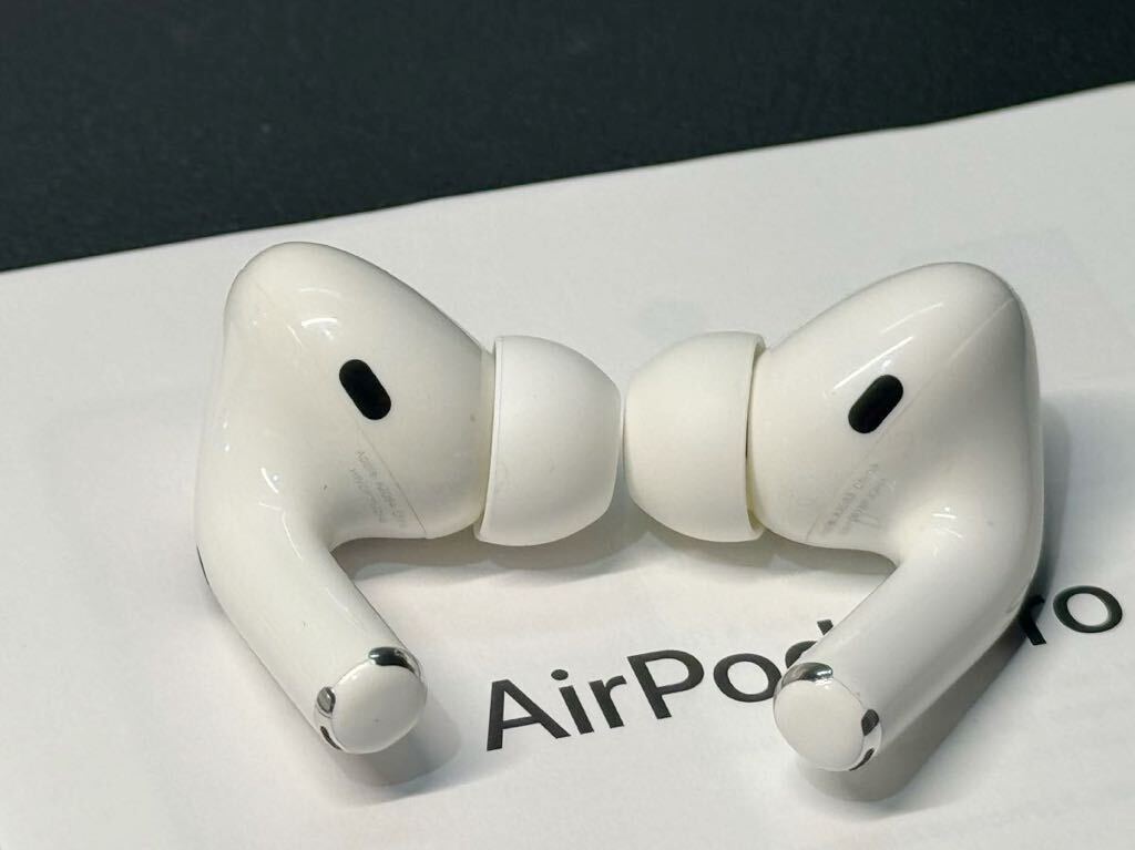即決 美品 Apple AirPods Pro 第1世代 Bluetooth ワイヤレス イヤホン エアポッズ アップル 正規品 592の画像9
