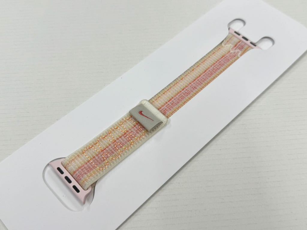 即決 美品 純正 Apple watch スターライト Nike ピンク スポーツ 即決 美品 純正 Apple watch スターライト Nike ピンク スポーツ