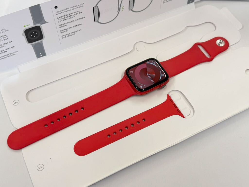 ☆即決 RED Apple watch Series6 40mm レッドアルミニウム GPS+Cellular アップルウォッチ シリーズ6 579_画像9